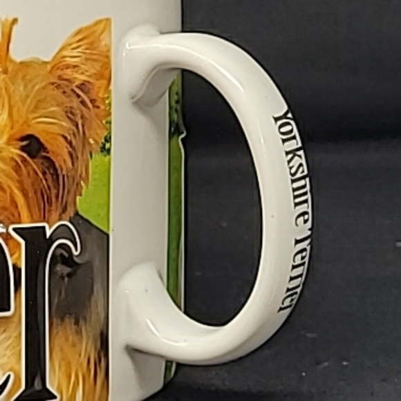 2011 AMERICA WARE "YORKSHIRE TERRIER" OVERSIZED COFFEE MUG - Picture 5 of 9